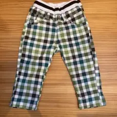 チェック柄ハーフパンツ 140サイズ