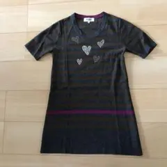 【SONIA RYKIEL】美品 半袖 ニットセーター