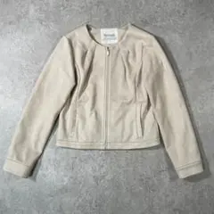 【美品】Mystrada マイストラーダ ノーカラージャケット S