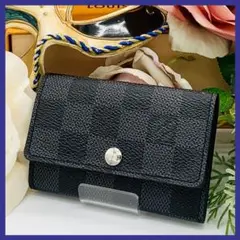 ✨超美品✨ ルイヴィトン キーケース ミュルティクレ6 ダミエグラフィット
