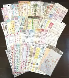 100均　シール　90枚以上　セリア　キャンドゥ　ダイソー　大量