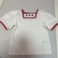 モイモルン　イチゴ柄半袖Tシャツ