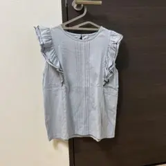 GLOBAL WORK フリル付きカットソー　150㎝