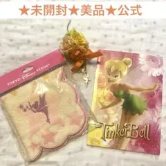 タイムセール 新品 ティンカーベル ハンカチ ディズニー 公式