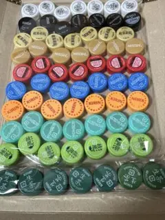 ペットボトルキャップ　カラフル　10色