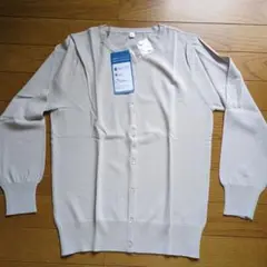 ベージュ M カーディガン