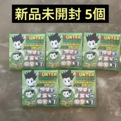【新品未開封】 ハンターハンター デコレクション缶バッジ 5個セット