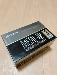 SONY メタルポジション オーディオカセットテープ METAL-XR 3本