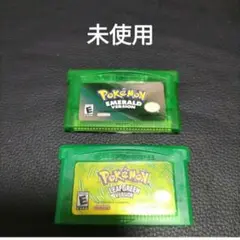 ゲームボーイアドバンスソフト　ポケモン　 エメラルド　リーフグリーン　英語