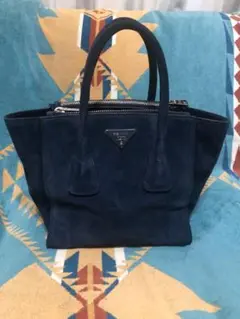 PRADA ダブルジップスエードバック BN2625