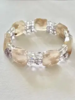 桜瑪瑙 デザインバングル