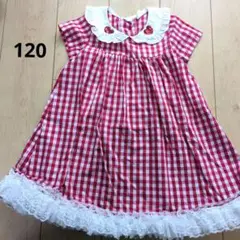Dudu cream　半袖ワンピース