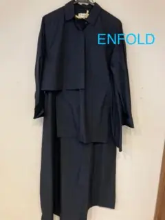 enfold エンフォルド シャツワンピース マタニティ