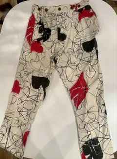 vivienne westwood トランプ柄 Drunken パンツ