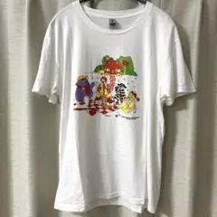 希少デザイン！ マクドナルド レトロ柄 TシャツL 匿名配送