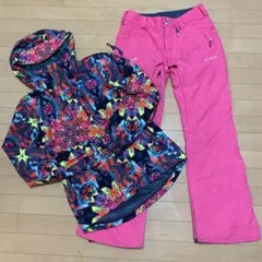 VOLCOM レディース スノーウェア 上下セット ※パンツ GORE-TEX