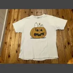 スヌーピー　ピーナッツ　シャツ　L