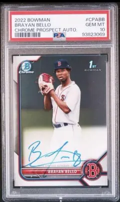 2022 BOWMAN BRAYAN BELLO 1st AUTO