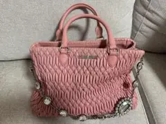 miumiu クリスタル ハンドバッグ