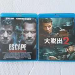 2作品セット 大脱出、大脱出2 ブルーレイ&DVDセット
