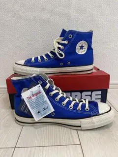 27cm コンバース　オールスターHI　USオリジネーター　オリエンタルブルー