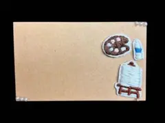 ❤︎ぷくぷく刺繍メッセージカード❤︎【画材】