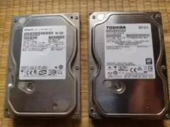 HDD 2個セット　※ジャンク