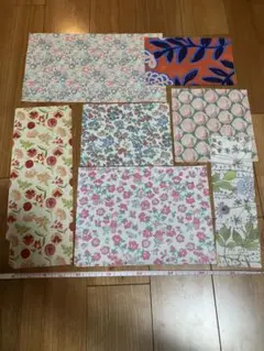 リバティ　ラミネート生地セット