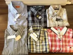 新品未使用　タグ付き　メンズ半袖シャツ ポロシャツ　お買い得6点セット　Lサイズ