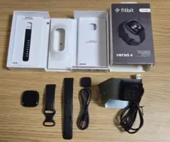 【Suica対応】Fitbit versa4 ブラック スマートウォッチ
