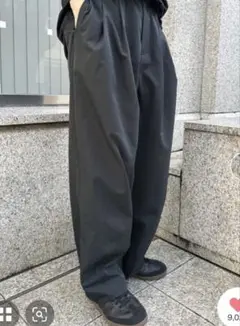 SELECTMOCA byson タックバルーンワイドパンツ