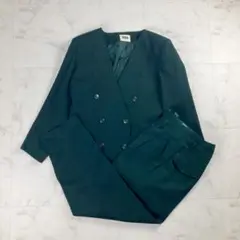 B・B CITY セットアップ スーツ グリーン サイズ9*MC852