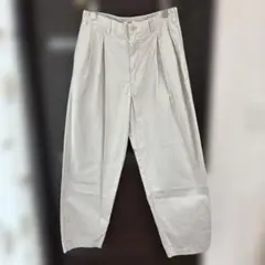 ユニクロ UNIQLO U タックワイドパンツ　321-475596