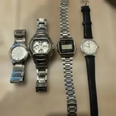 腕時計　ジャンク　4点セット　CASIO SEIKOなど