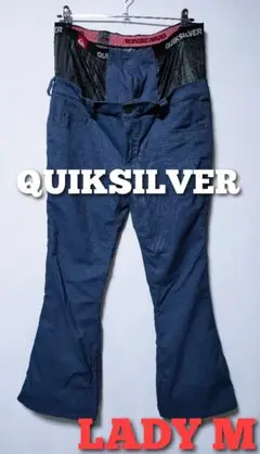 QUIKSILVER クイックシルバー スノーボードウェア レディースM フレア