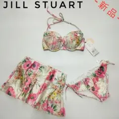【定価17600円】ジルスチュアート 花柄ビキニ スカート付き PK 3点セット