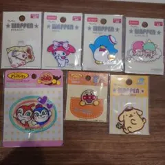 DAISO　サンリオ　 アンパンマン ワッペン 7個セット