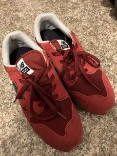 newbalance 520赤スニーカー
