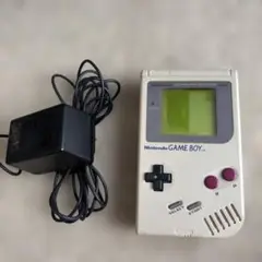 【動作品】初代ゲームボーイ　アダプタ付き