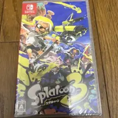 新品未開封です。スプラトゥーン3 Nintendo Switch シュリンク付き