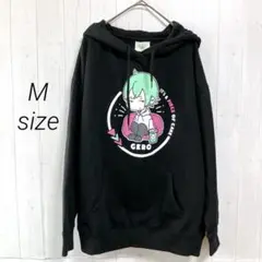 GERO パーカー　M　黒　しまむら　コラボ