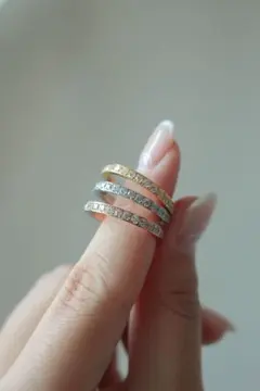ebine 13号 ピンクゴールド2mm Full Eternity Ring