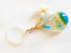 635　花しずく　青緑黄　アンブレラマーカー