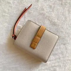 LOEWE ロエベ 折り畳み財布 アナグラム バーティカルウォレットコンパクト