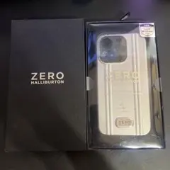 ZERO HALLIBURTON iPhone15pro ケース シルバー