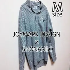JOYMARK DESIGN×SHONANBO　 ボタンシャツ M　ストライプ