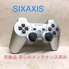 ●完動品●SONY PS3 コントローラー SIXAXIS サテンシルバー