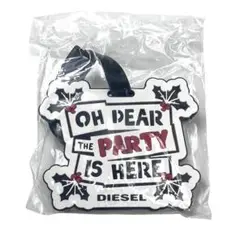 【非売品】DIESEL ディーゼル キーホルダー ミラー ホリデーデザイン
