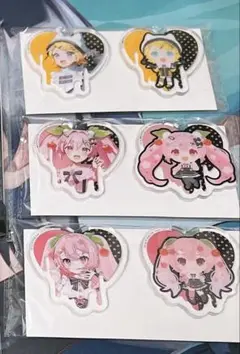 桜ミクタイトーくじ クリアバッジセット