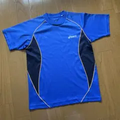 asics スポーツ用 Tシャツ 青　160㎝